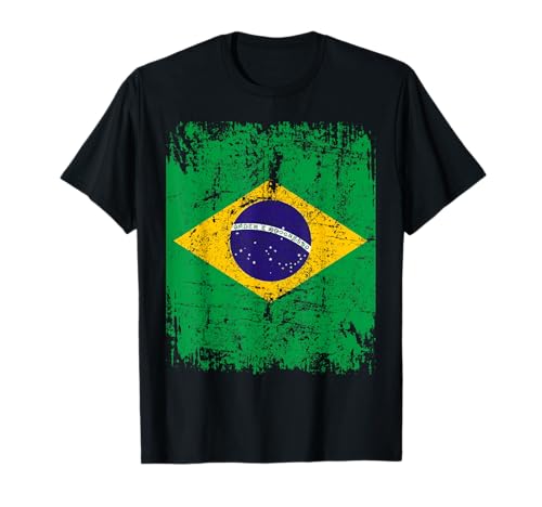 BRASILIEN Flagge | Damen Herren Kinder BRASILIEN BRAZIL T-Shirt BRASILIEN Flagge | Damen Herren Kinder BRASILIEN BRAZIL T-Shirt von Brazil Family Shop
