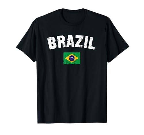 BRASILIEN Flagge | Damen Herren Kinder BRASILIEN BRAZIL T-Shirt BRASILIEN Flagge | Damen Herren Kinder BRASILIEN BRAZIL T-Shirt von Brazil Family Shop
