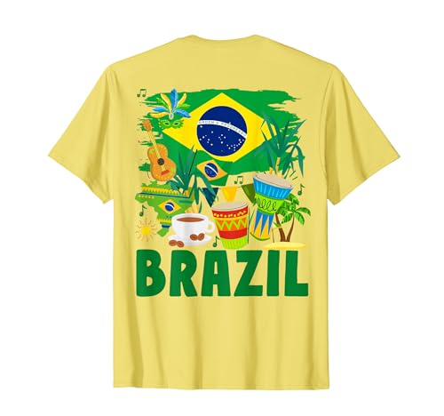 Brazil Flag Themed Accessories Ideas For Women - Kinder-T-Shirt, Gelb, S, Unisex, Casual Brazilian Flag Design T-Shirt, Crew-Neck, Sommer, Frühling, Herbst Brazil Flag Themed Accessories Ideas For Women - Kinder-T-Shirt, Gelb, S, Unisex, Casual Brazilian Flag Design T-Shirt, Crew-Neck, Sommer, Frühling, Herbst von Brazil Flag Themed Accessories Ideas For Women