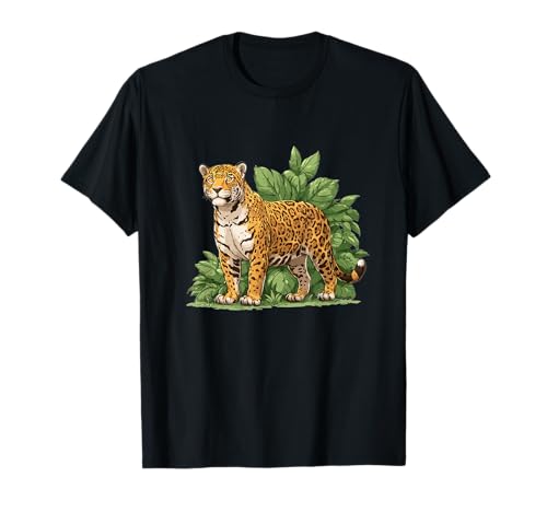 Cooles Jaguar im Dschungel Kostüm für Jungen und Mädchen T-Shirt Cooles Jaguar im Dschungel Kostüm für Jungen und Mädchen T-Shirt von Brazil Jaguar Outfit