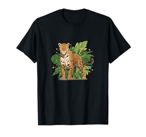 Lustiges Jaguar Kostüm für Jungen und Mädchen T-Shirt von Brazil Jaguar Outfit