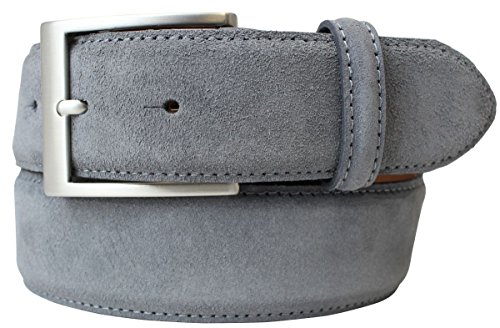 Gürtel aus Veloursleder 4 cm | Velour-Ledergürtel für Damen Herren 40mm | Wildleder-Gürtel 4cm | Dunkelgrau 115cm Gürtel aus Veloursleder 4 cm | Velour-Ledergürtel für Damen Herren 40mm | Wildleder-Gürtel 4cm | Dunkelgrau 115cm von Brazil Lederwaren
