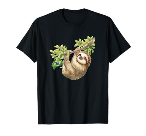 Süßes brasilianisches Faultier-Kostüm für Erwachsene und Kinder T-Shirt Süßes brasilianisches Faultier-Kostüm für Erwachsene und Kinder T-Shirt von Brazil Sloth Outfit