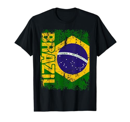 BRASILIEN Flagge | Damen Herren Kinder BRASILIEN BRAZIL T-Shirt BRASILIEN Flagge | Damen Herren Kinder BRASILIEN BRAZIL T-Shirt von Brazil Family Shop
