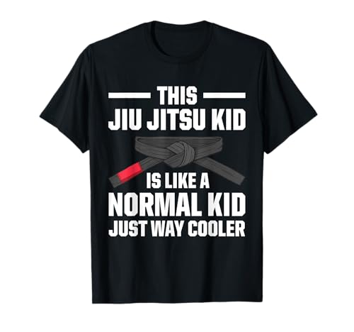 Dieses Jiu Jitsu Kid ist wie ein normales Kind, einfach viel cooler T-Shirt von Brazilian Jiu Jitsu Fighters Martial Arts Bjj