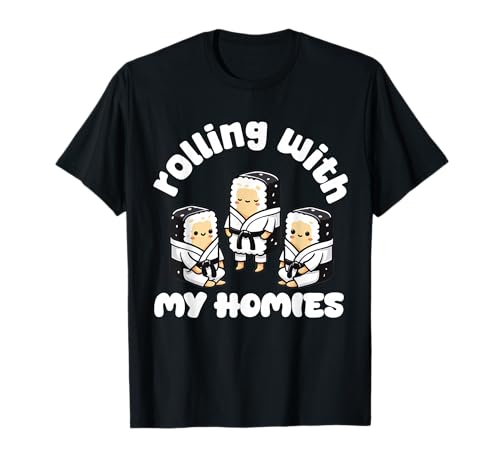 Brasilianisches Jiu Jitsu BJJ Sushi für Männer, Vater, Junge, Frauen, Grappling T-Shirt von Brazilian Jiu Jitsu Merch Apparel Clothing