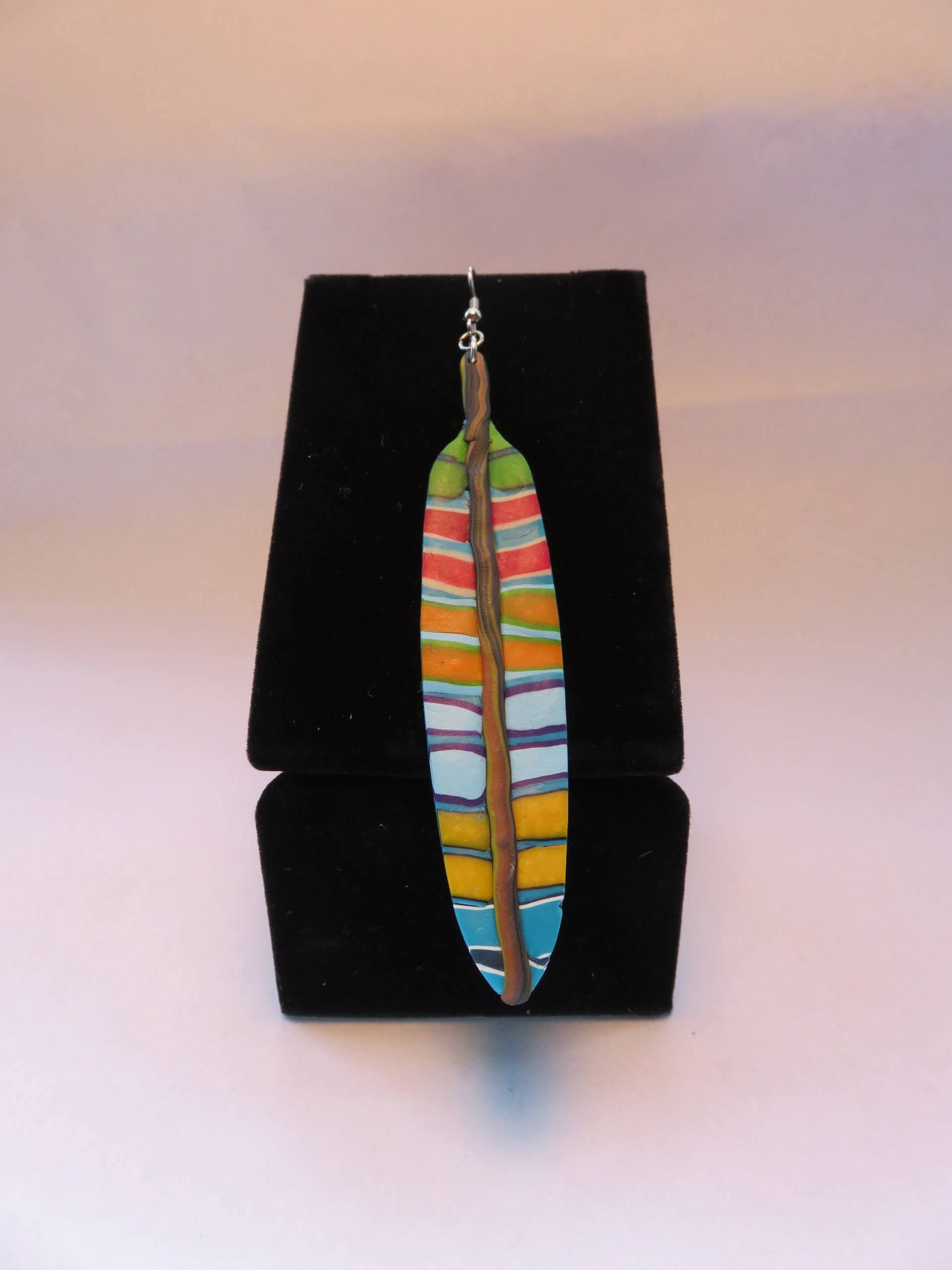 Feder Grün von BrazilianArtJewelry