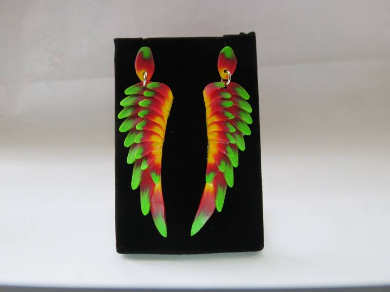 Großer Flügel Grün von BrazilianArtJewelry