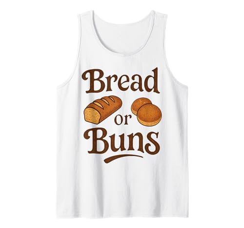 Herren Humor Bäckerei mit Brot und Brötchen Tank Top von Bread Bakery Humor