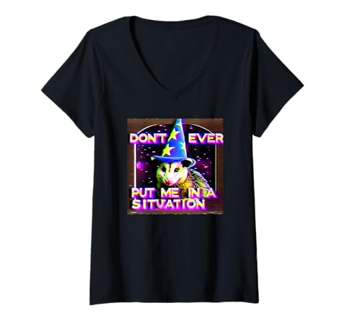 Damen Bread Climp Meme T-Shirt mit V-Ausschnitt Damen Bread Climp Meme T-Shirt mit V-Ausschnitt von Bread Climp Memes