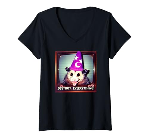 Damen Bread Climp Meme T-Shirt mit V-Ausschnitt Damen Bread Climp Meme T-Shirt mit V-Ausschnitt von Bread Climp memes