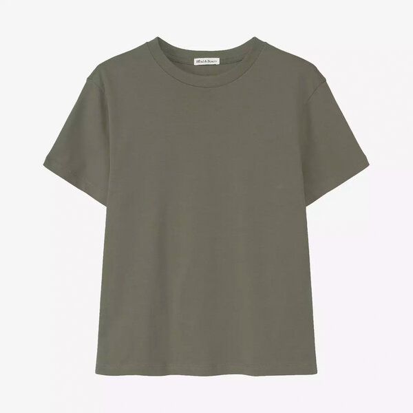 Bread & Boxers Damen T-Shirt mit Rundhalsausschnitt "WMN - CREW NECK REGULAR COLOUR" - 100% Biobaumwolle - GOTS von Bread & Boxers
