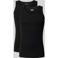 Bread & Boxers Tanktop mit gerippten Abschlüssen in Black, Größe XL Bread & Boxers Tanktop mit gerippten Abschlüssen in Black, Größe XL von Bread & Boxers