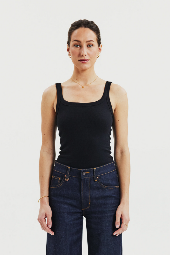 Top Modell: Singlet Ribbed GOTS von Bread & Boxers