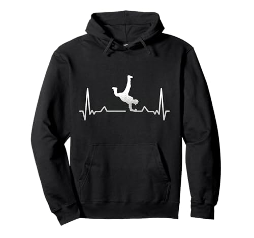 Cooles BreakDance Fan Handstand Herzschlag Jungs Kids EKG Pullover Hoodie Cooles BreakDance Fan Handstand Herzschlag Jungs Kids EKG Pullover Hoodie von Break Dance Fans und Breakdance Geschenk Designs