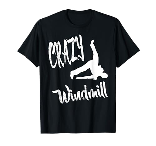 B-Boy B-Girl Windmill BreakDance TShirt Jungs Geschenkidee T-Shirt von Break Dance Fans und Breakdance Lovers T-Shirts