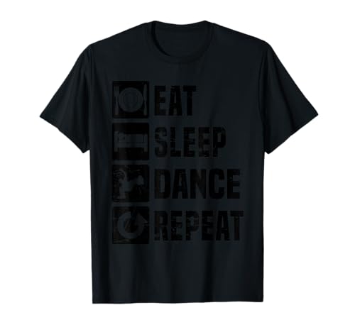Herren Hiphop Damen Bgirl Break Dance Breakdance T-Shirt von Breakdance Hip Hop Bgirl Break Dance Damen