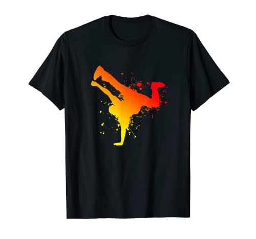 Hip Hop Break Dance Jungs Mädchen Hiphop Bboy Breakdance T-Shirt von Breakdance Kleidung Kinder BGirl Bboy Geschenke