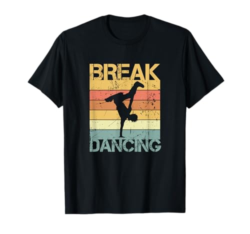 Breakdance Vintage Look B-Boy Geschenk Breakdancer T-Shirt von Breakdancer T-Shirts für Männer Frauen & Kinder