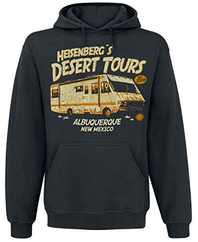 Breaking Bad Herren Kapuzenpullover Hooded Sweatshirt, Schwarz, XXL von Breaking Bad