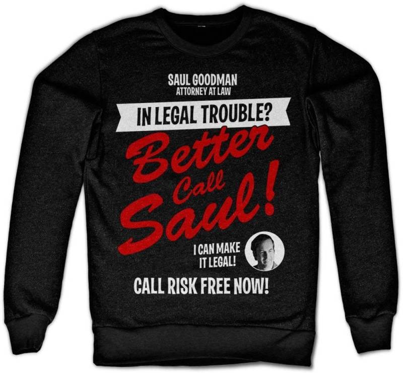 Breaking Bad Rundhalspullover In Legal Trouble Sweatshirt Breaking Bad Rundhalspullover In Legal Trouble Sweatshirt von Breaking Bad