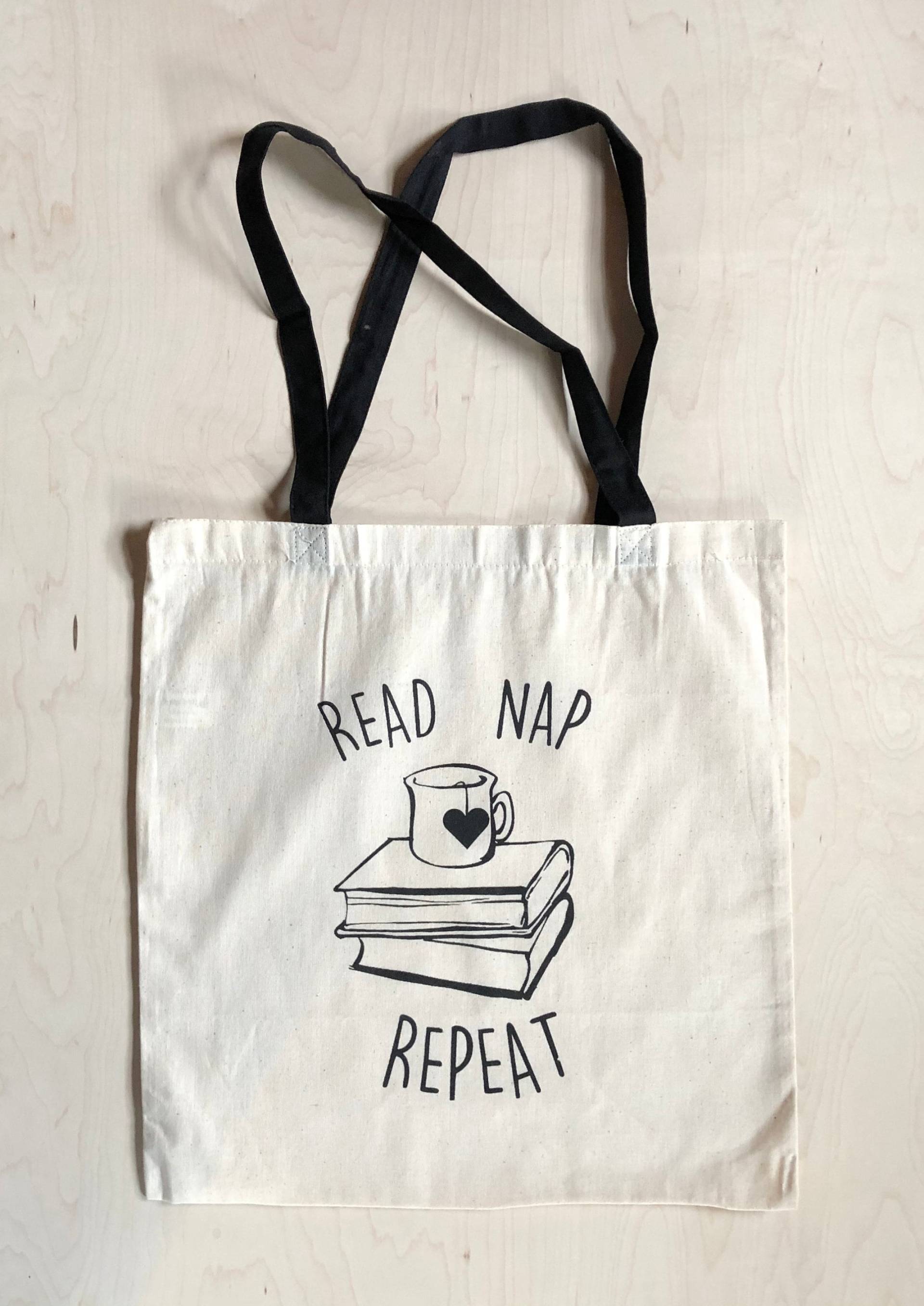 Lesen Nap Wiederholen Einkaufstasche, Buch-Liebhaber-Einkaufstasche, Nap-Liebhaber-Einkaufstasche, Geschenktasche Lesen Nap Wiederholen Einkaufstasche, Buch-Liebhaber-Einkaufstasche, Nap-Liebhaber-Einkaufstasche, Geschenktasche von BreakoutPressCo