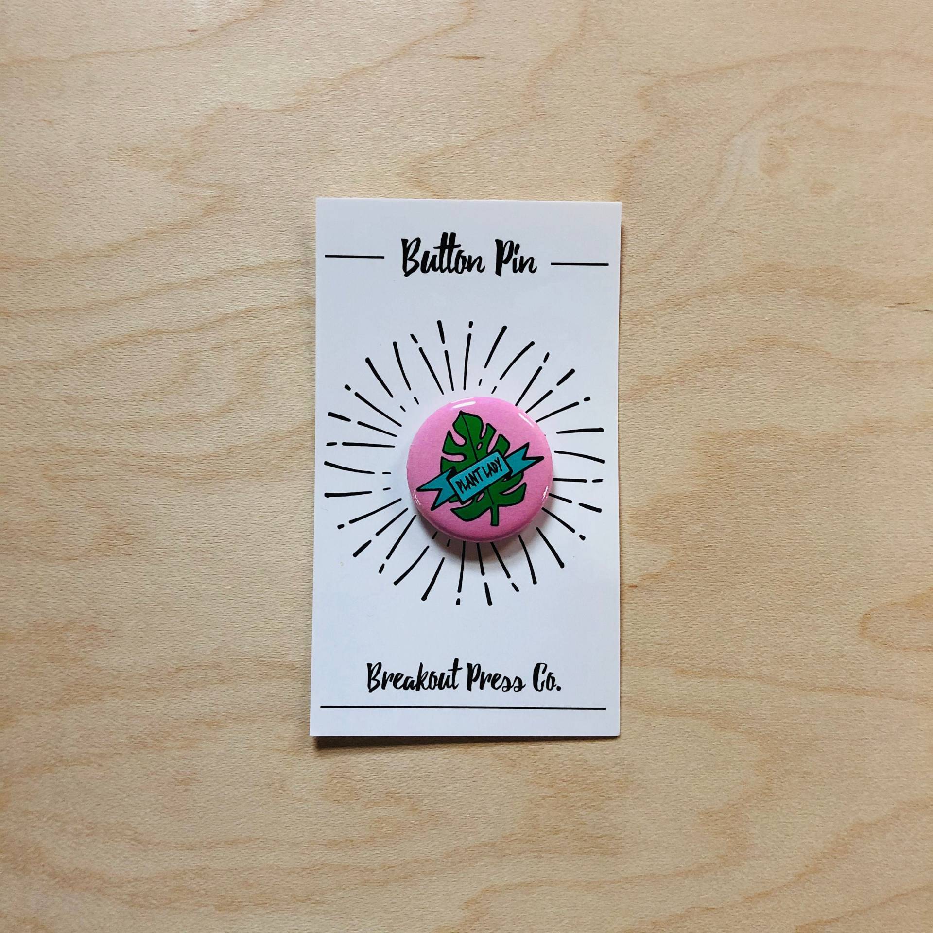 Pflanze Lady Pin, Button Pin-Tasten, Lustige Monstera Blatt, Liebhaber Geschenk Pflanze Lady Pin, Button Pin-Tasten, Lustige Monstera Blatt, Liebhaber Geschenk von BreakoutPressCo