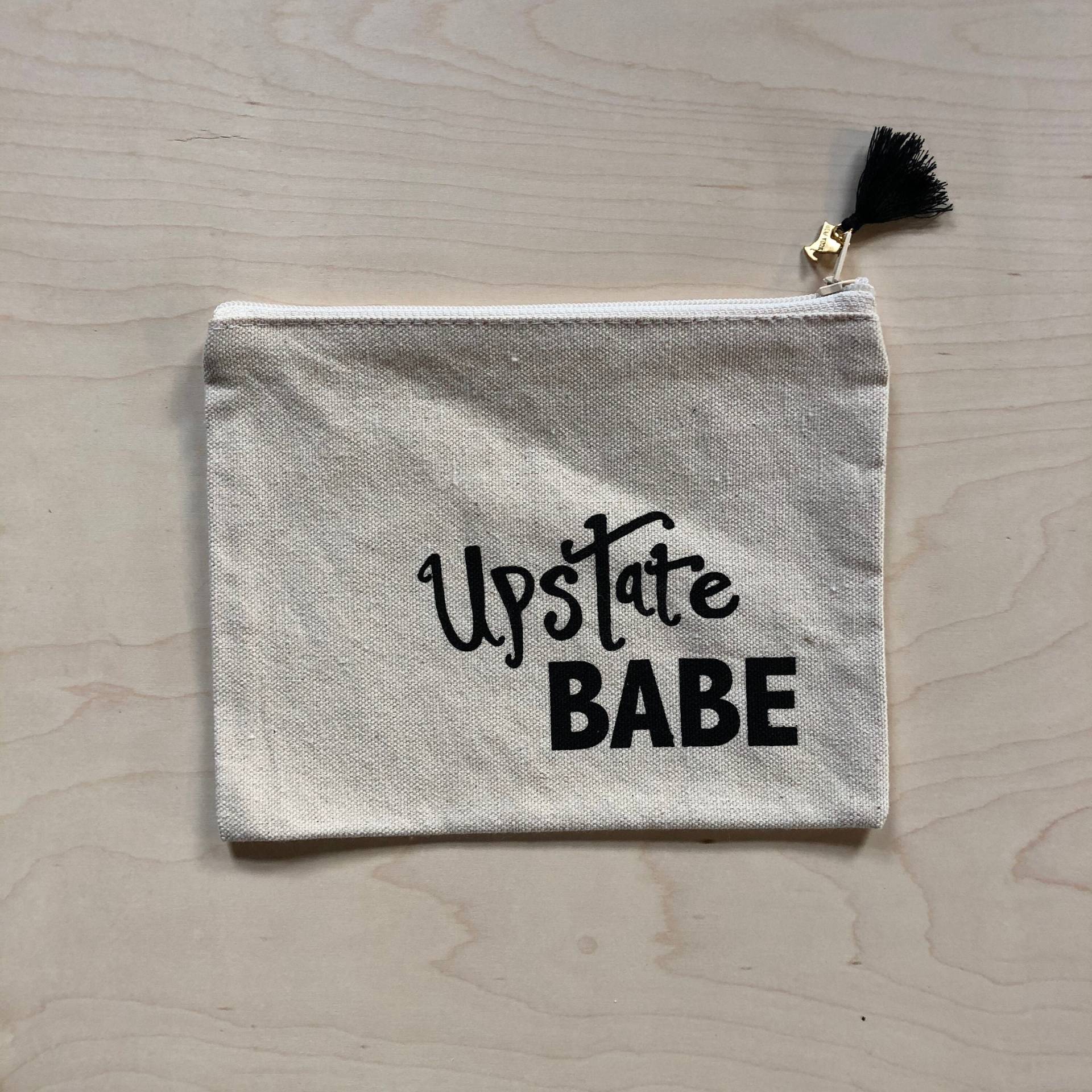 Upstate New York Zip Bag, Beutel, Babe, Make-Up-Tasche, Bleistift-Tasche, Kupplung, Leinwand Upstate New York Zip Bag, Beutel, Babe, Make-Up-Tasche, Bleistift-Tasche, Kupplung, Leinwand von BreakoutPressCo