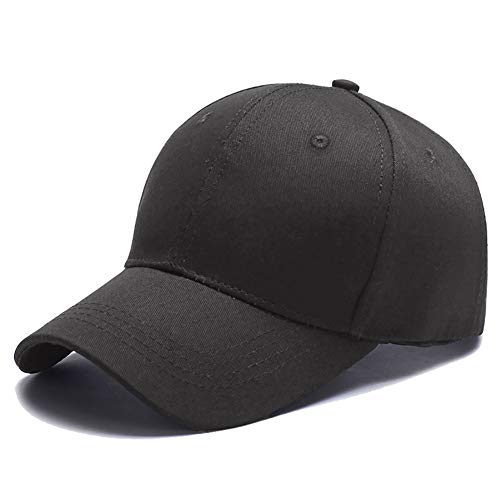 Breampot Baseball Cap Herren Damen Unisex Kappe Verstellbar Baseboard Baseballkappe Mütze Outdoor Baseballkappe (Dunkelgrau) von Breampot
