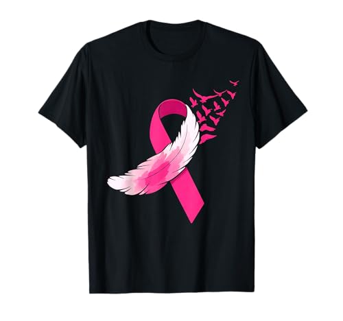 Brustkrebs-Bewusstseins-Monatsunterstützung, rosa, für Damen und Herren T-Shirt Brustkrebs-Bewusstseins-Monatsunterstützung, rosa, für Damen und Herren T-Shirt von Breast Cancer Awareness Pink Ribbon Survivor