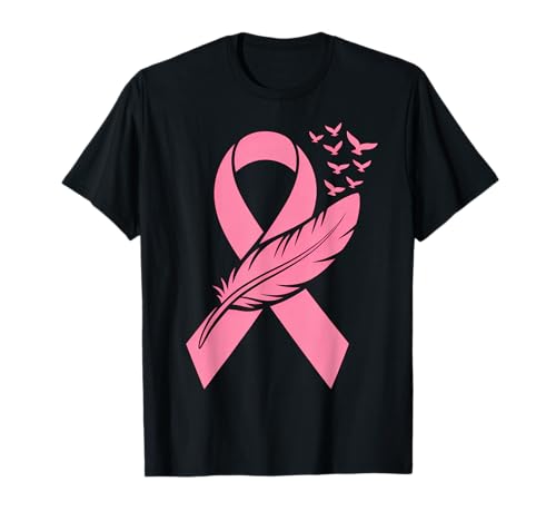 Oktober Pink Ribbon Support Cancer Awareness Women Men T-Shirt Oktober Pink Ribbon Support Cancer Awareness Women Men T-Shirt von Breast Cancer Awareness Pink Ribbon Survivor