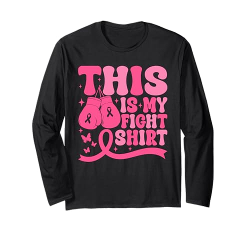 My Fight Women Breast Cancer Awareness Langarmshirt My Fight Women Breast Cancer Awareness Langarmshirt von Breast Cancer Awareness Tees