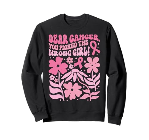 Brustkrebs Picked The Wrong Girl Chick Pink Ribbon Fight Sweatshirt Brustkrebs Picked The Wrong Girl Chick Pink Ribbon Fight Sweatshirt von Breast Cancer Awareness Warrior Survivor Gifts