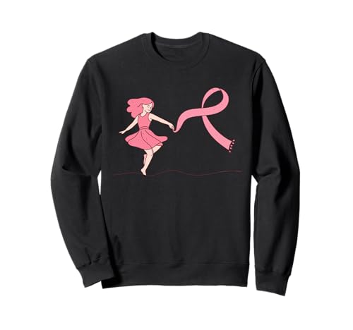Pink Ribbon Girl Brustkrebs-Bewusstsein Krieger Kämpfer Sweatshirt Pink Ribbon Girl Brustkrebs-Bewusstsein Krieger Kämpfer Sweatshirt von Breast Cancer Awareness Warrior Survivor Women