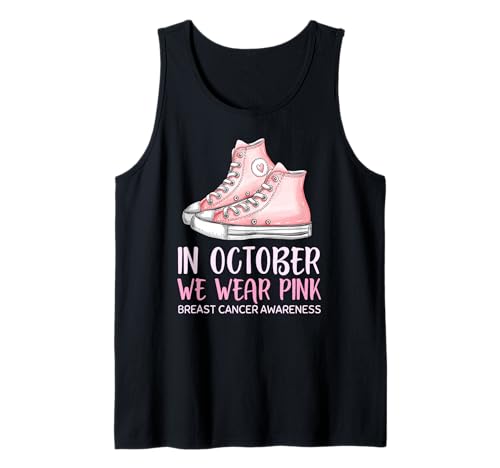 Teenager Brustkrebs Bewusstsein Rosa Sneakers Mädchen Frauen Tank Top Teenager Brustkrebs Bewusstsein Rosa Sneakers Mädchen Frauen Tank Top von Breast Cancer Survivor Pink Show Outfit October