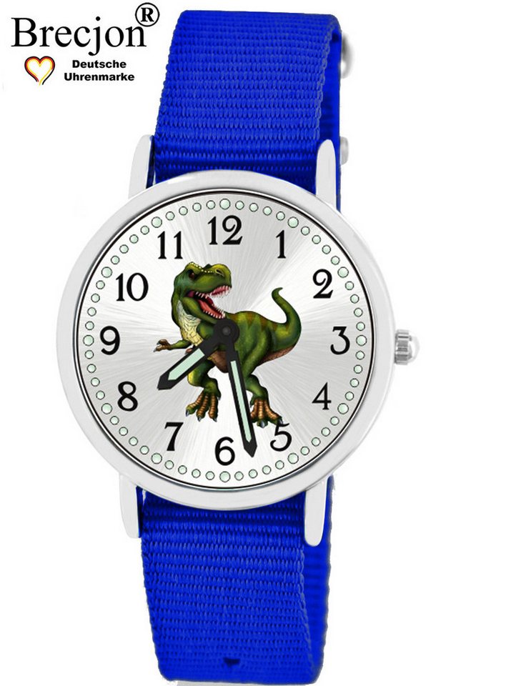 Brecjon Quarzuhr Kinder Armbanduhr Dino Wechselarmband 5ATM, Mix und Match Design - kostenloser Versand von Brecjon