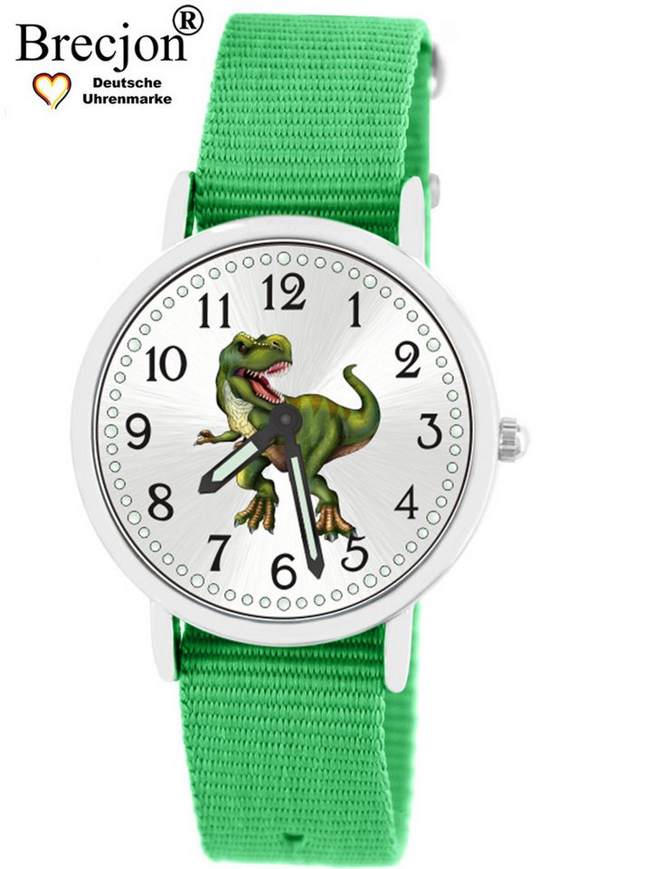 Brecjon Quarzuhr Kinder Armbanduhr Dino Wechselarmband 5ATM, Mix und Match Design - kostenloser Versand von Brecjon