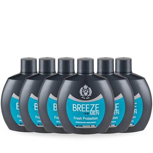 BREEZE | Squeeze Fresh-Protection, Breeze Men, 6 x 100 ml von Breeze