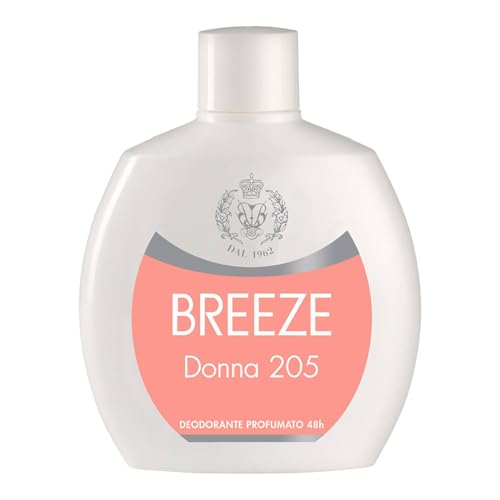 Breeze Squeeze Deodorant Unisex 48H 100 ml (1, Breeze Damen-Deodorant 205) von Breeze