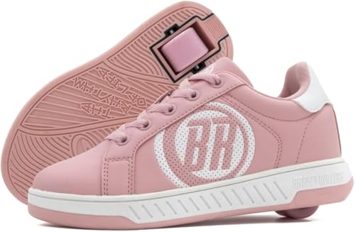 BREEZY ROLLERS Schuhe mit Rollen für Kinder I Rollschuhe-Sneaker Kids I Von Kinder Straßen-Schuhen zu Rollschuh in wenigen Sek. I Patentiertes Klick-System I Turnschuhe mit Rollen für Mädchen & Jungen von Breezy Rollers