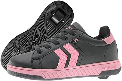 Breezy Rollers 2191840, Rollschuhe, Schuhe mit Rollen, 2-in-1 Kinderschuhe, Skateboardschuhe, Sneakers (Numeric_29) von Breezy Rollers