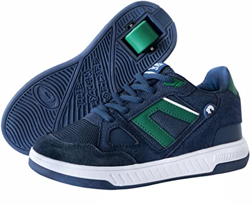 Breezy Rollers 2192360 Schuh mit Rollen Navy/Green, 38 von Breezy Rollers