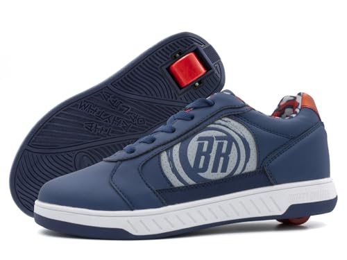Breezy Rollers 2223123 Schuh mit Rollen Blue/Dark, 36 von Breezy Rollers