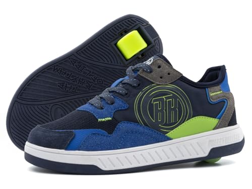 Breezy Rollers Schuhe mit Rollen für Kinder I Schuhe mit Rollen für Kids I Von Kinder Straßen-Schuhen zu Rollschuh in wenigen Sek. I Patentiertes klick-System I Schuhe mit Rollen für Mädchen & Jungen Breezy Rollers Schuhe mit Rollen für Kinder I Schuhe mit Rollen für Kids I Von Kinder Straßen-Schuhen zu Rollschuh in wenigen Sek. I Patentiertes klick-System I Schuhe mit Rollen für Mädchen & Jungen von Breezy Rollers