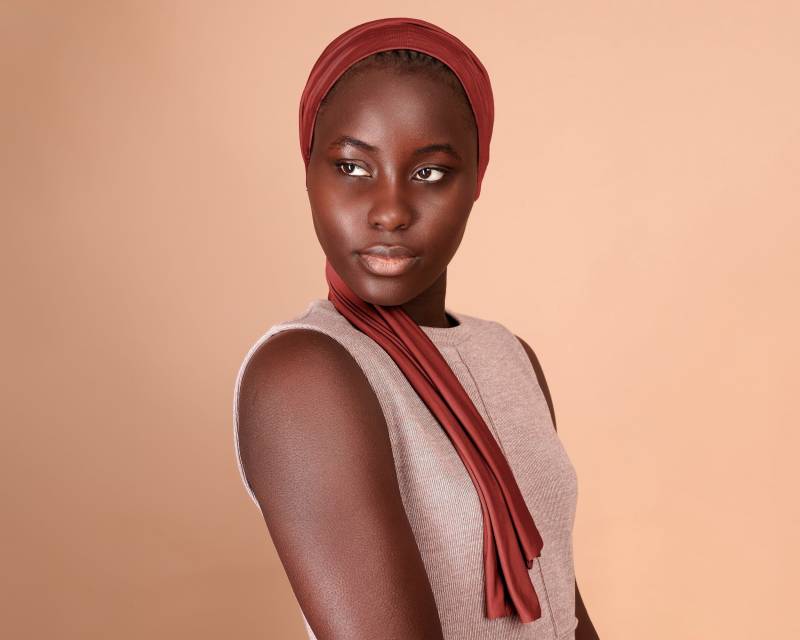 Rost Orange, Boho Kopftuch, Breites Stirnband, Mehrzweck Rost Orange, Boho Kopftuch, Breites Stirnband, Mehrzweck von BreezyTee