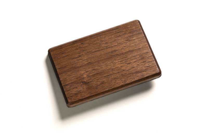 Woody - Walnuss Visitenkartenhalter Woody - Walnuss Visitenkartenhalter von BreggaCo