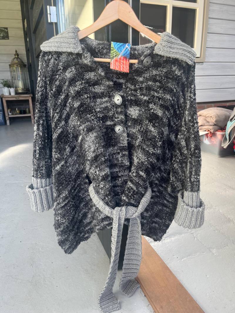 Sale Weste Im Poncho-stil Für Mädchen von Breicreaties