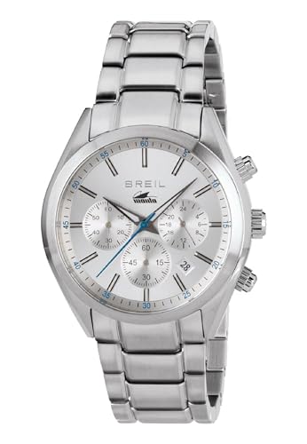Breil Uhr Herren Manta City Ziffernblatt Silber Bewegung Chrono Quartz e Bracelet Stahl Silber TW1607 Breil Uhr Herren Manta City Ziffernblatt Silber Bewegung Chrono Quartz e Bracelet Stahl Silber TW1607 von Breil