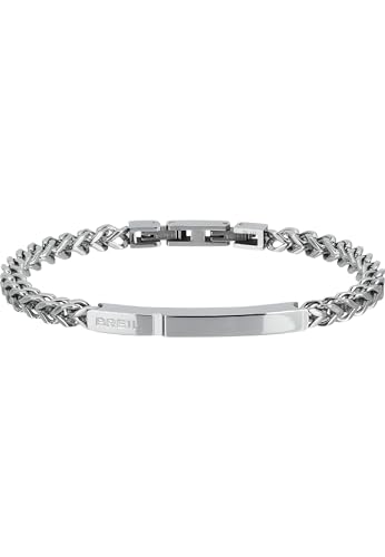 Breil - Armband für Männer GROOVY Kollektion TJ2138 - Edelstahlschmuck mit Zentralem Starrem Element - One Size von Breil