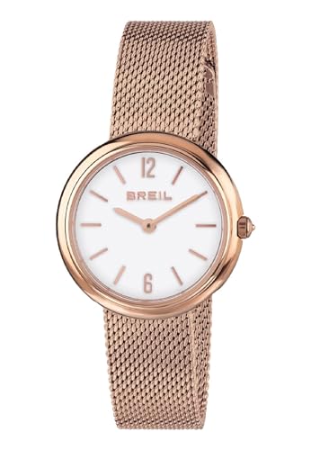 Breil Damen Armbanduhr Iris in der Farbe Silber mit Edelstahlarmband, Gehäusedurchmesser: 29mm, TW1777 von Breil